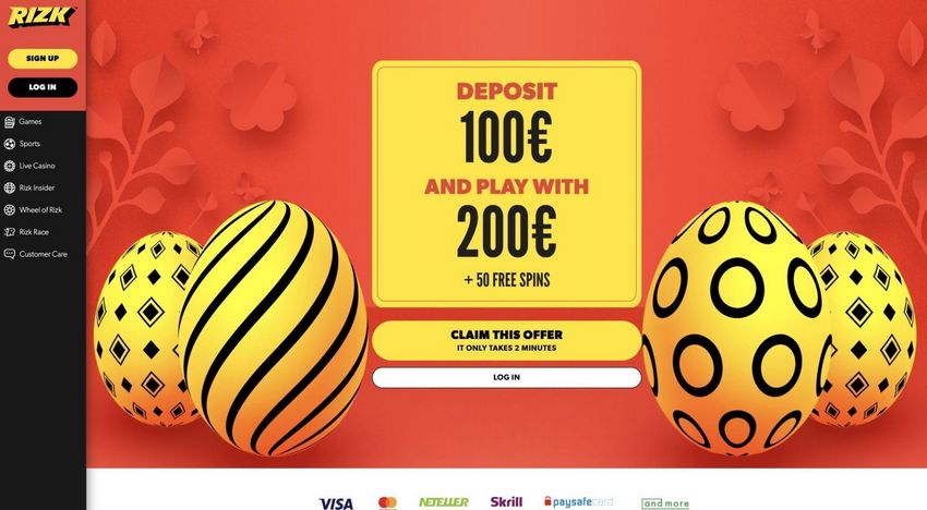 Evaluering av Rizk Casino Evaluering av Rizk Casino